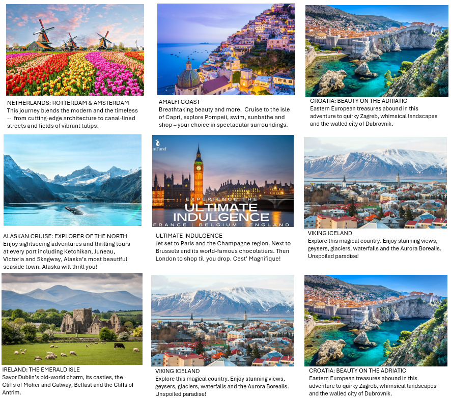 Amfund Trips of a lifetime